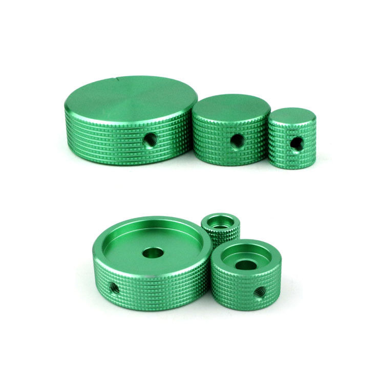 Anpassung aus Edelstahl Messing Volumenknopf Aluminium Knurled Potentiometer Knopf für elektronische Teil