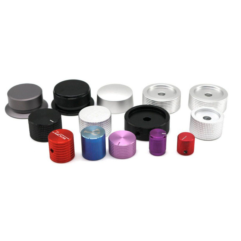 Anpassung aus Edelstahl Messing Volumenknopf Aluminium Knurled Potentiometer Knopf für elektronische Teil