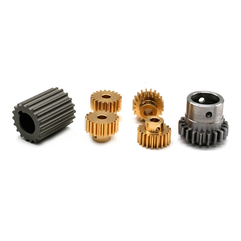 OEM Präzisions-CNC-Bearbeitung Drehteile Getriebe Edelstahl Aluminium Messing Bevel Pinion Bearbeitung