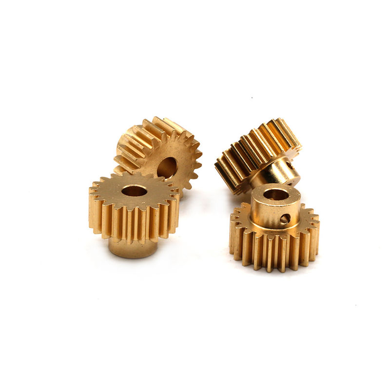 OEM Präzisions-CNC-Bearbeitung Drehteile Getriebe Edelstahl Aluminium Messing Bevel Pinion Bearbeitung
