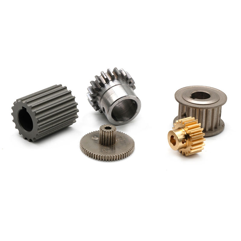 OEM Präzisions-CNC-Bearbeitung Drehteile Getriebe Edelstahl Aluminium Messing Bevel Pinion Bearbeitung
